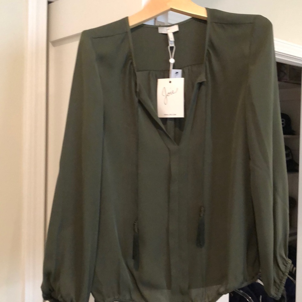 Joie peasant style never worn blouse